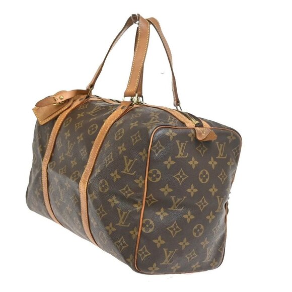 LOUIS VUITTON Sac Souple 35 Travel Hand Bag Monogram Leather BN M41626 64FB838 - Picture 2 of 13